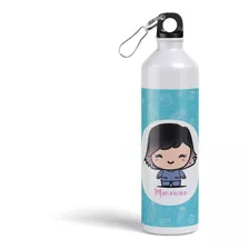 Botella Metalica Personalizada Mejor Auxiliar Enferm. B54v18