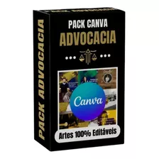 Canva Artes Advogados Pack Editavel Advogado + 10 Mil Bônus