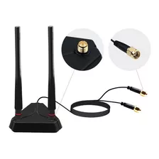 Antena Wireless Banda Dupla Com Base 3000mbps Wifi 6
