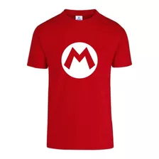 Playera Mario Bros Nintendo Logo Caballero Dama Niño