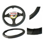 Cubre Volante Negro Fibra Ft18 Nissan Micra 2008