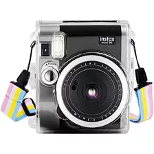 Fujifilm Instax Mini 90 Crystal Case - Wolven - Estuche Para