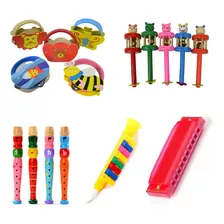 Instrumentos Musicales Infantiles Set X 5 Unidades