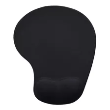 Mousepad Ergonômico Com Almofada Apoio De Punho Home Office Cor Preto