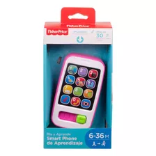 Fisher Price Smartphone De Aprendizaje Rie Y Aprende Rosa Color Rosa Chicle