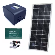 Panel Solar Para Televisor Y Sonido. Generador 110v