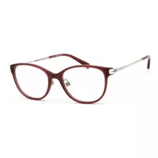 Gafas Swarovski Sk5354-d 069 Shiny Bordeaux Para Mujer