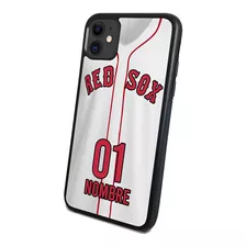 Funda Tipo Jersey Boston Red Sox Home Todos Los Modelos