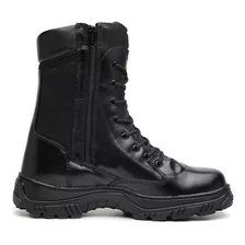 Bota Coturno Militar Kallucci Tek Zíper C/ C. A.