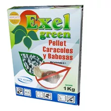 Pellet Control Caracoles 1kg. Exel Green, Molusquicida.