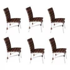 Cadeiras De Alumínio E Fibra Sintética - Fusion