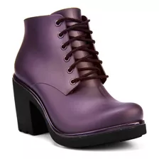 Bota Coturno Curto Trend Feminino Impermeável Boa Onda