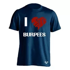 Sarcasmo Playera I Love Hate Burpees Crossfit 