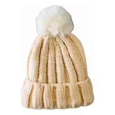 Gorro De Lana Con Pompón Forrado Por Dentro