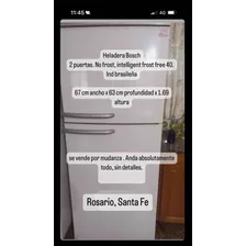 Heladera Bosch No Frost Usada Excelente Estado