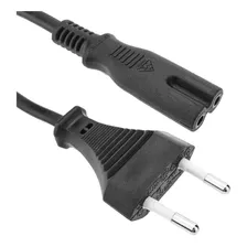 Cable Poder Tipo 8 Enchufe Nacional 1.8mts Cobre C7 C