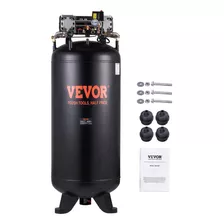 Vevor Compresor De Aire 80 Gal 6.5hp 15.5 Scfm@90 Psi 2clase