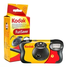 Câmera Descartável Funsaver Kodak Com Flash 27 Poses Iso 800
