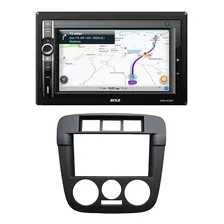 Stereo B52 Usb Bluetooth Mirror + Marco Voyage Gol Trend G4