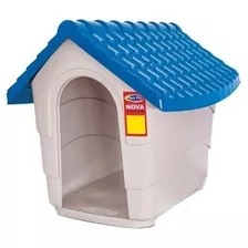 Casilla Perro Nº1 55x44x44cm Alto (med Ext) Azul Mas Envio