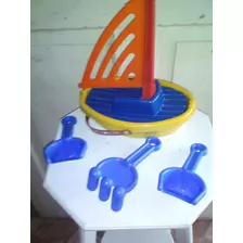 Barquinho Balde De Praia De Brinquedo