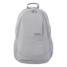 Mochila Krimmler Totto Color Gris Diseño De La Tela Poliéster