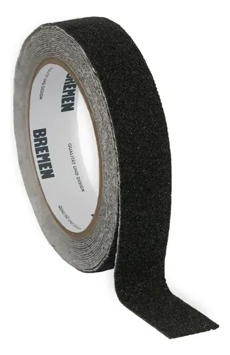 Cinta Antideslizante Bremen 25mm X 5m Negra 8827 Negro