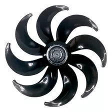 Hélice Mondial De Ventilador 40cm 8 Pás Preto Turbo Force