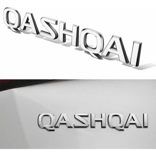 Emblema Qashqai Nissan Foto 3