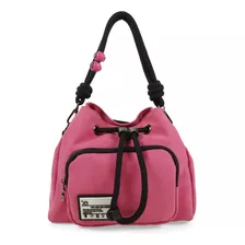 Bolsa Drawsting Cloe Para Mujer Asas Intercambiables