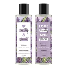 Shampoo + Condicionador Love Beauty & Planet Smooth 300ml