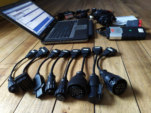 Scanner Automotriz Delphi Multimarca 21 Cables + Laptop  