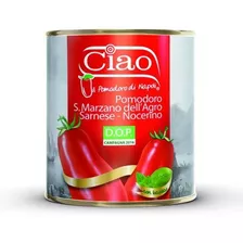 Tomate Pelati San Marzano D O P Ciao 800g P/pizza Napoletana