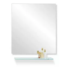 Espejo + Repisa Estante Pulido 50 X 60 Cm Excelente Calidad