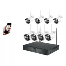 Kit Seguridad Dvr Wifi + 8 Cámaras Hd C12-2 Circuit