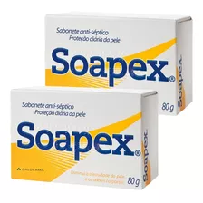 Soapex Sabonete Antisséptico Proteção Diária (c/02)