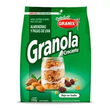 Granola Crocante Granix C/ Almendras Y Pasas De Uva X 3 Kg 