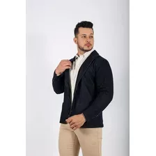 Blazer Masculino Slim Azul Escuro 12x S/ Juros Frete Grátis 