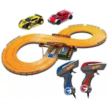 Pista Hot Wheels Track Set Basic 286cm 2 Carros E Controle