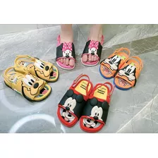 Mini Melissa Sandalias Niña Niño Disney Minnie Mickey Pluto 