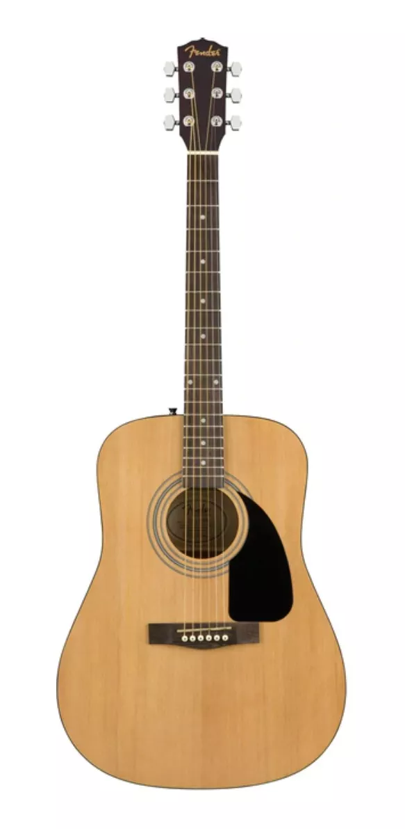 Guitarra Acústica Fender Alternative Fa-115 Para Diestros Natural Brillante