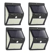 Foco Solar Led Con Sensor De Movimiento Para Exterior