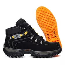 Kit Bota Adventure Masculina Com Palmilha Em Gel Pu Oferta