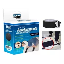 Fita Antiderrapante Autoadesiva Para Piso 50mm X 5m Tekbond