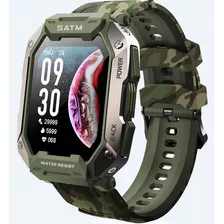 Smartwatch M1 Tank Relógio Inteligente Shock Militar 5atm