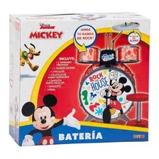 Bateria Mickey Mouse Faydi Color Roja