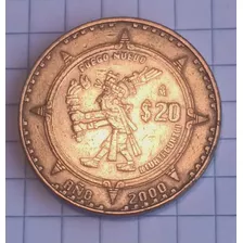 Coleccionistas Moneda 20 Pesos Mexicanos Año 2000