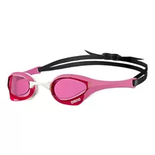 Óculos Natação Arena Modelo Cobra Ultra Swipe Rosa / Branco