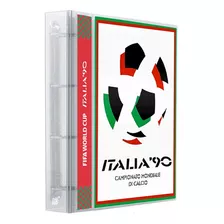 Fichário Pasta Álbum Figurinhas Copa Do Mundo Itália 1990