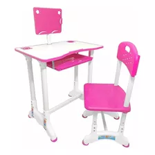 Juego De Escritorio Y Silla Ergonomic Con Lámpara Para Niños